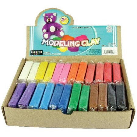 Sargent Art Sargent Art SAR224076 Modeling Clay Classpack SAR224076
